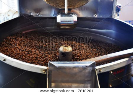 Chicchi di caffè tostato