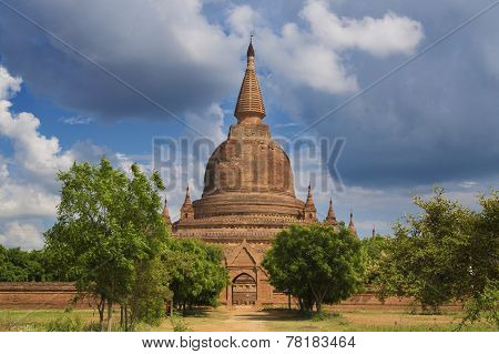 Single Padoga In Bagan, Myanmar