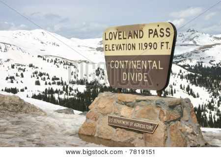 Loveland Pass Continental Divide