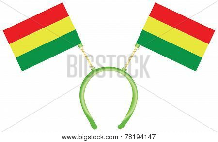 Funny Headdress Flags Bolivia