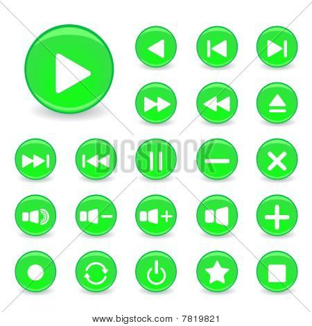 Media Player ikony