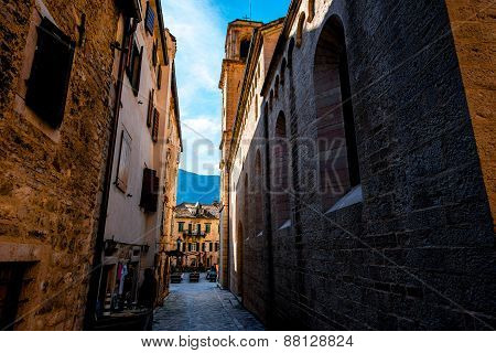 Kotor old city in Montenegro