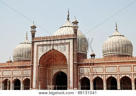 Jama Masjid Of Delhi, India