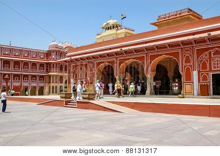 Chandra Mahal In Jaipur, India