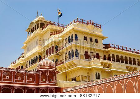 Chandra Mahal In Jaipur, India