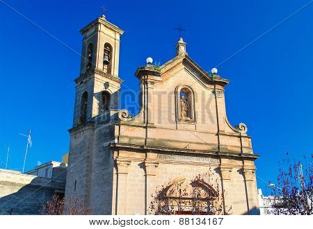 Church of St. Luigi. Bitritto. Puglia. Italy.