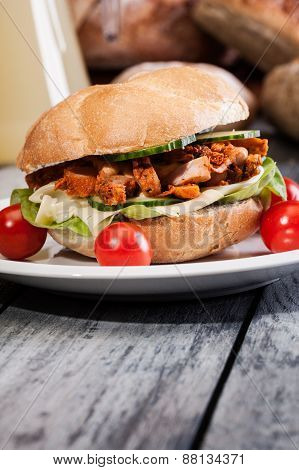 Kebab Sandwich