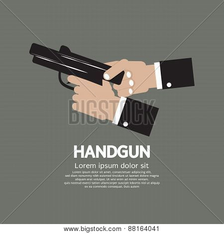 Semi-automatic Handgun.
