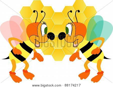 Bees in love