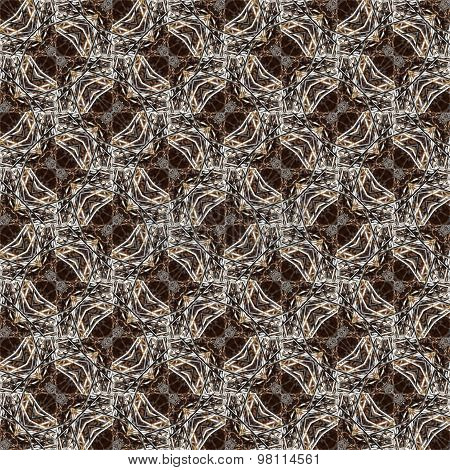 Seamless wire mesh pattern.