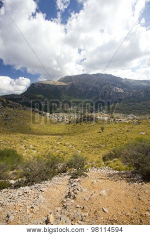 Beautiful view of Sa Calobra on Mallorca Island Spain