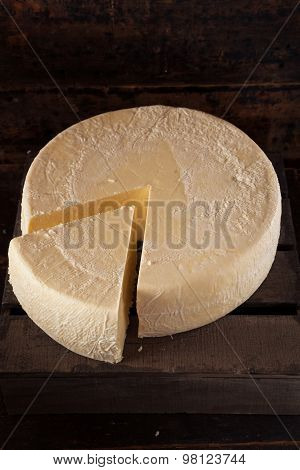 Large Organic White Cheese Wheel