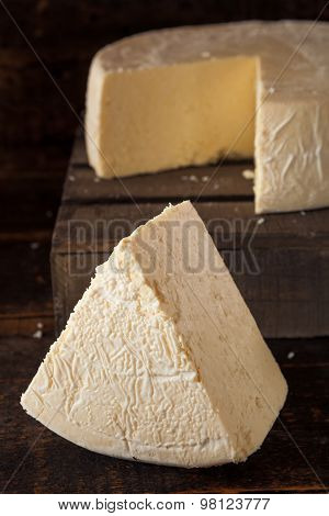 Large Organic White Cheese Wheel