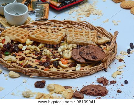 Cookies And Pastry Closeup