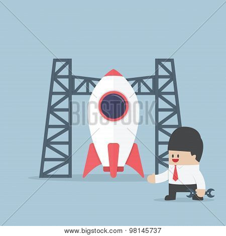 Rocket Startup, Businessman Build Space Shuttle