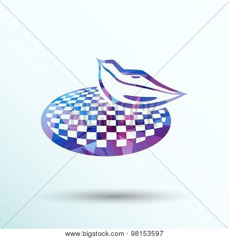 Ruby vector lips white area transparent.
