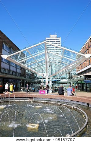 Lower Precinct Shopping Centre, Coventry.
