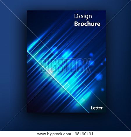 Vector brochure booklet cover design templates collection