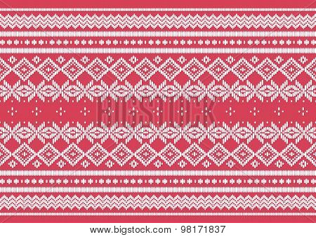 Silk Cloth Pink Pattern