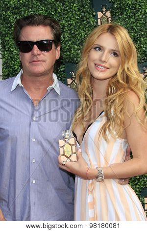 LOS ANGELES - AUG 6:  Bella Thorne at the Wildfox Fragrance Launch hosted by Bella Thorne at the Wildfox Flagship Store on August 6, 2015 in West Hollywood, CA