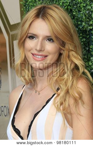 LOS ANGELES - AUG 6:  Bella Thorne at the Wildfox Fragrance Launch hosted by Bella Thorne at the Wildfox Flagship Store on August 6, 2015 in West Hollywood, CA