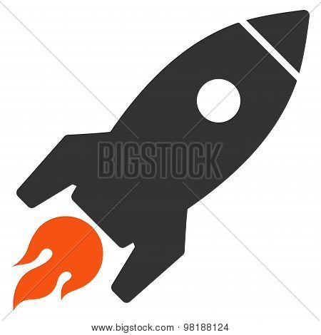 Rocket Launch Icon from Commerce Set