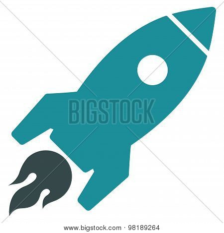 Rocket Launch Icon from Commerce Set