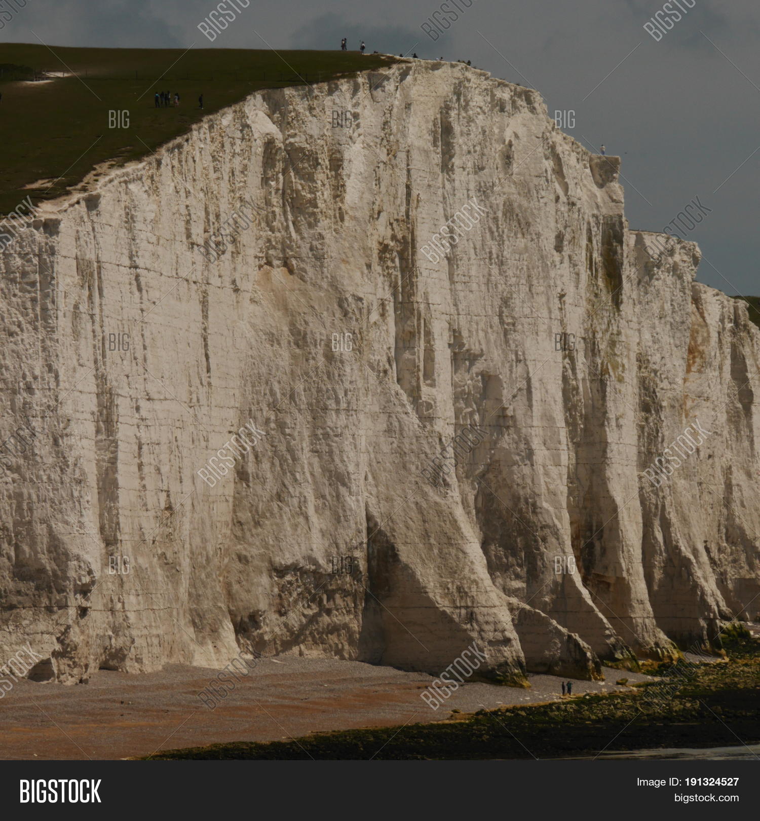 Haven Brow Chalk Cliff Image & Photo (Free Trial) Bigstock