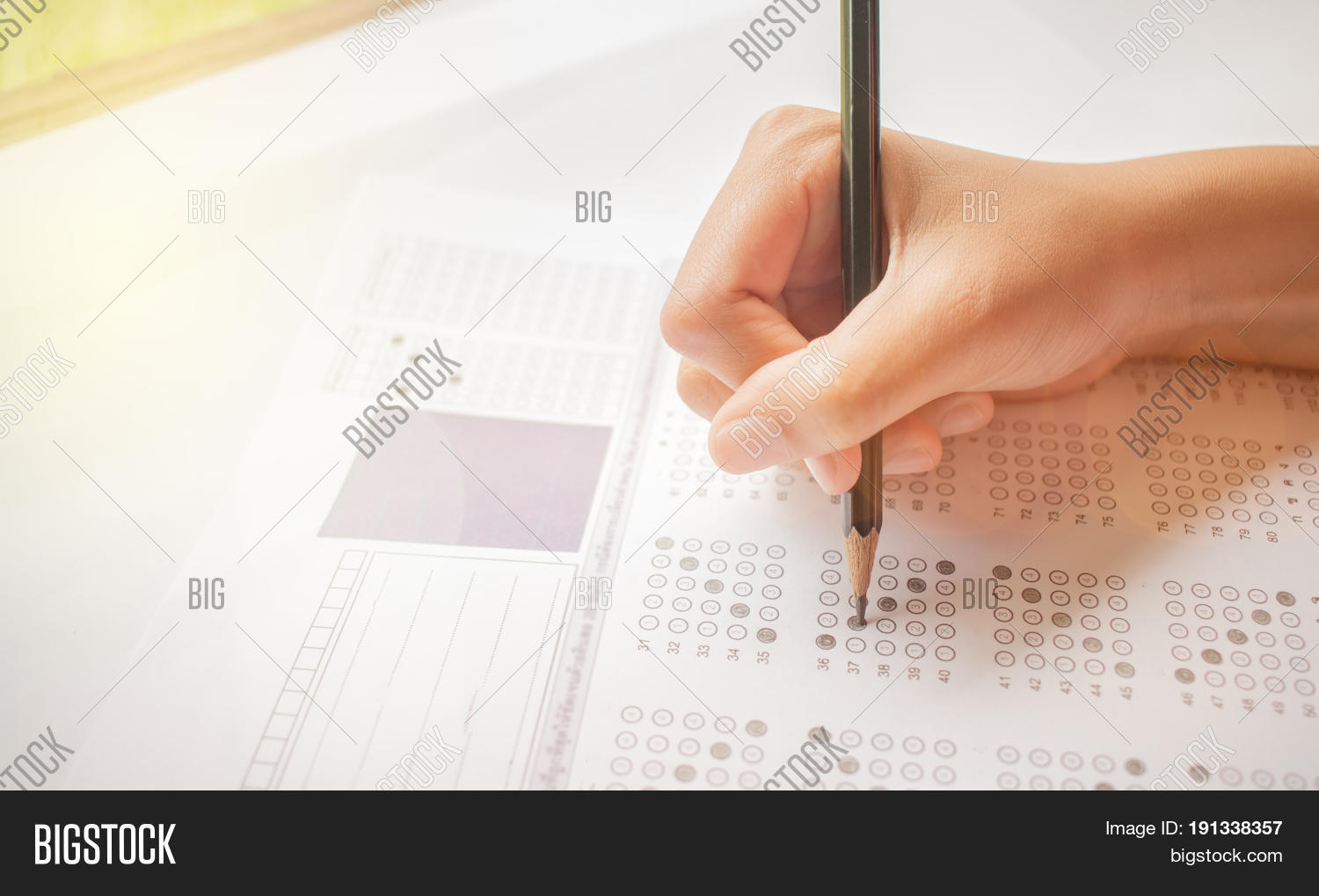 Hand Student Testing Image & Photo (Free Trial) | Bigstock