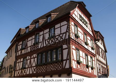 Lohr Am Main In The Spessart In Germany
