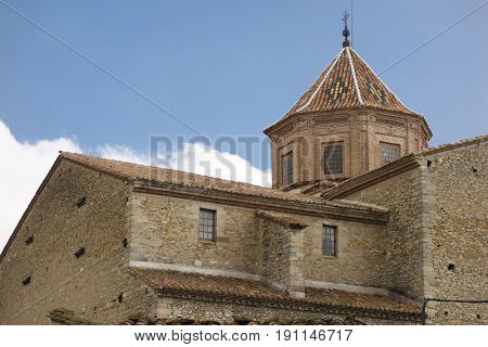 The Town Of Cantavieja In The Province Of Teruel