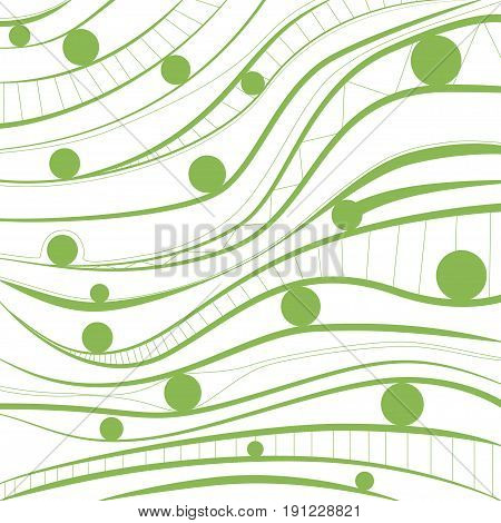 Greenery Background. Abstract geometrical background. Vector illustration