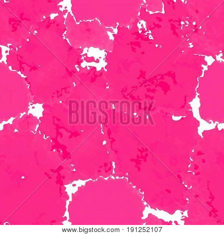 Red pink texture. Vector murble background. Watercolor hand drawn marbling illustration, aqua print. Bright colorfull stains. Cover design, trendy graphic, artistic effect. Abstract painting template.
