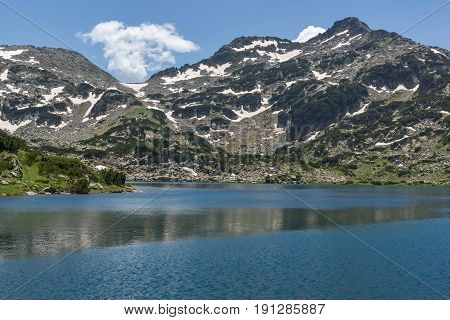 Amazing landscape of Demirkapiyski chuki and Dzhano peaks, Popovo lake, Pirin Mountain, Bulgaria