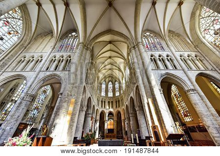 St. Gudula Cathedral, Brussels, Belgium