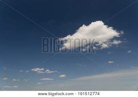 Sky background. Sky and clouds background. Clouds