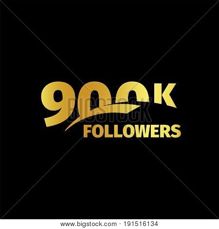 Stylish strict design, number of subscribers in social networks, the anniversary vector illustration set. My followers logo collection. Large vector set of gold numbers and letters online communities.