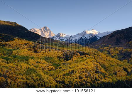 Fall Color Capital Peaks, Snowmass Village, Colorado