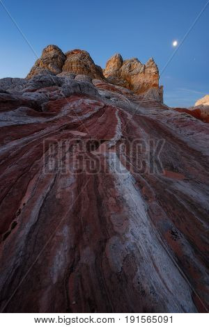 Rock Formation In White Pocket, Wilderness Arizona