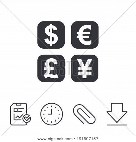 Currency Exchange Vector Photo Free Trial Stock Currency Exchange Sign Icon Converter Symbol Money Label Report Time And