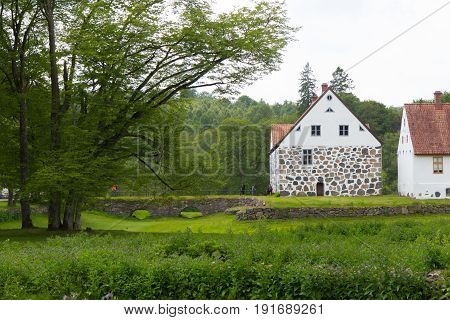 Hovdala Castle Is A Castle In Hassleholm Municipality, Scania, Sweden