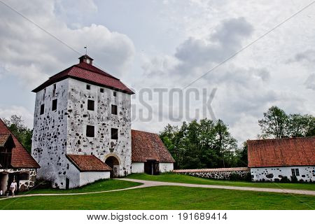 Hovdala Castle Is A Castle In Hassleholm Municipality, Scania, Sweden