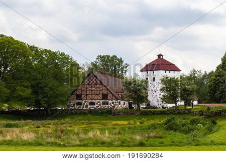 Hovdala Castle Is A Castle In Hassleholm Municipality, Scania, Sweden