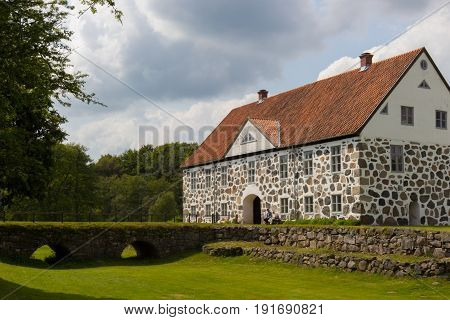 Hovdala Castle Is A Castle In Hassleholm Municipality, Scania, Sweden