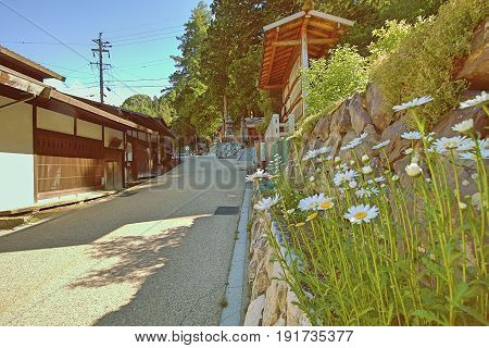 Narai is a small town in Nagano Prefecture Japan The old town provided a pleasant walk through about a kilometre of well preserved buildings.