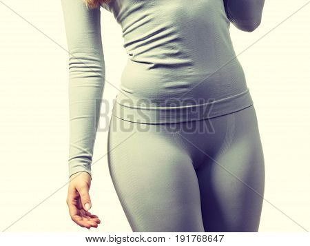 Female Hips Wearing Thermoactive Underwear