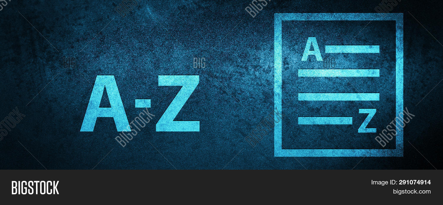 Z List Page Icon Image Photo Free Trial Bigstock