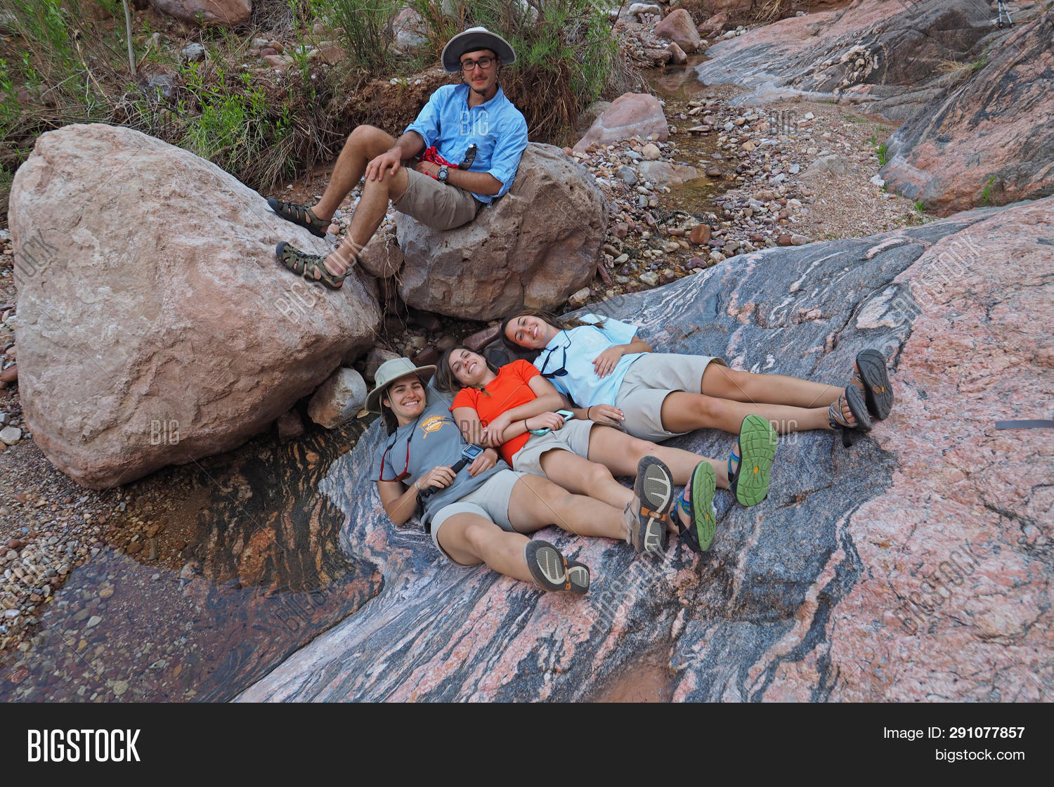 Young Backpackers Young Backpackers Image & Photo (Free Trial) | Bigstock