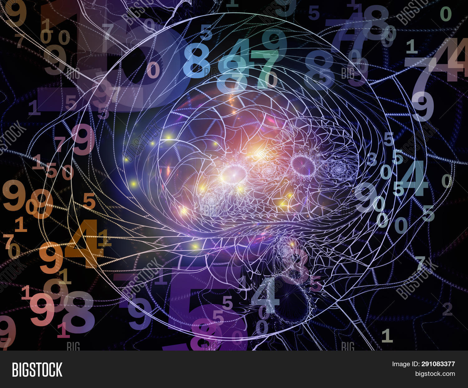 Numbers Space Geometry Image & Photo (Free Trial) | Bigstock