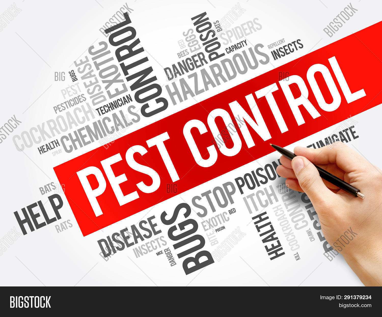 Pest Control Word Image & Photo (Free Trial) Bigstock